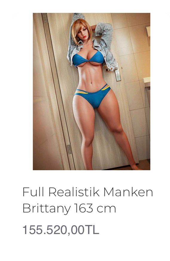 Full Realistik Manken Brittany 163Cm