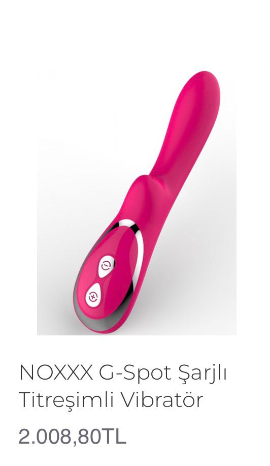 Noxxx G Spot Şarjlı Titreşimli Vibratör